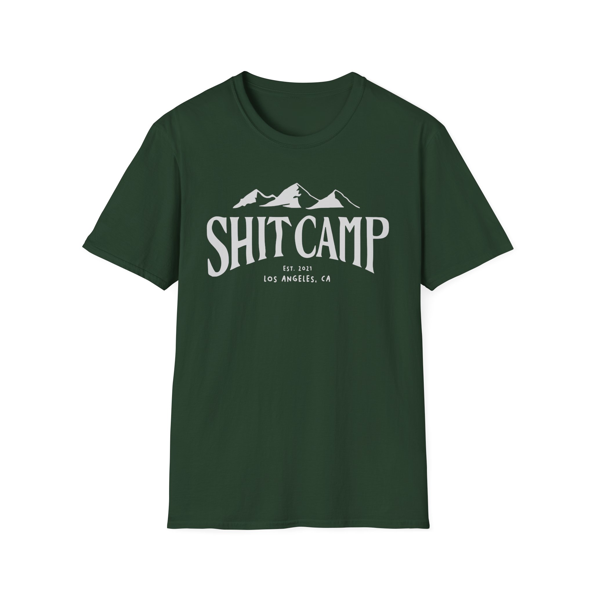 Qtcinderella Shit Camp Unisex Softstyle T-Shirt