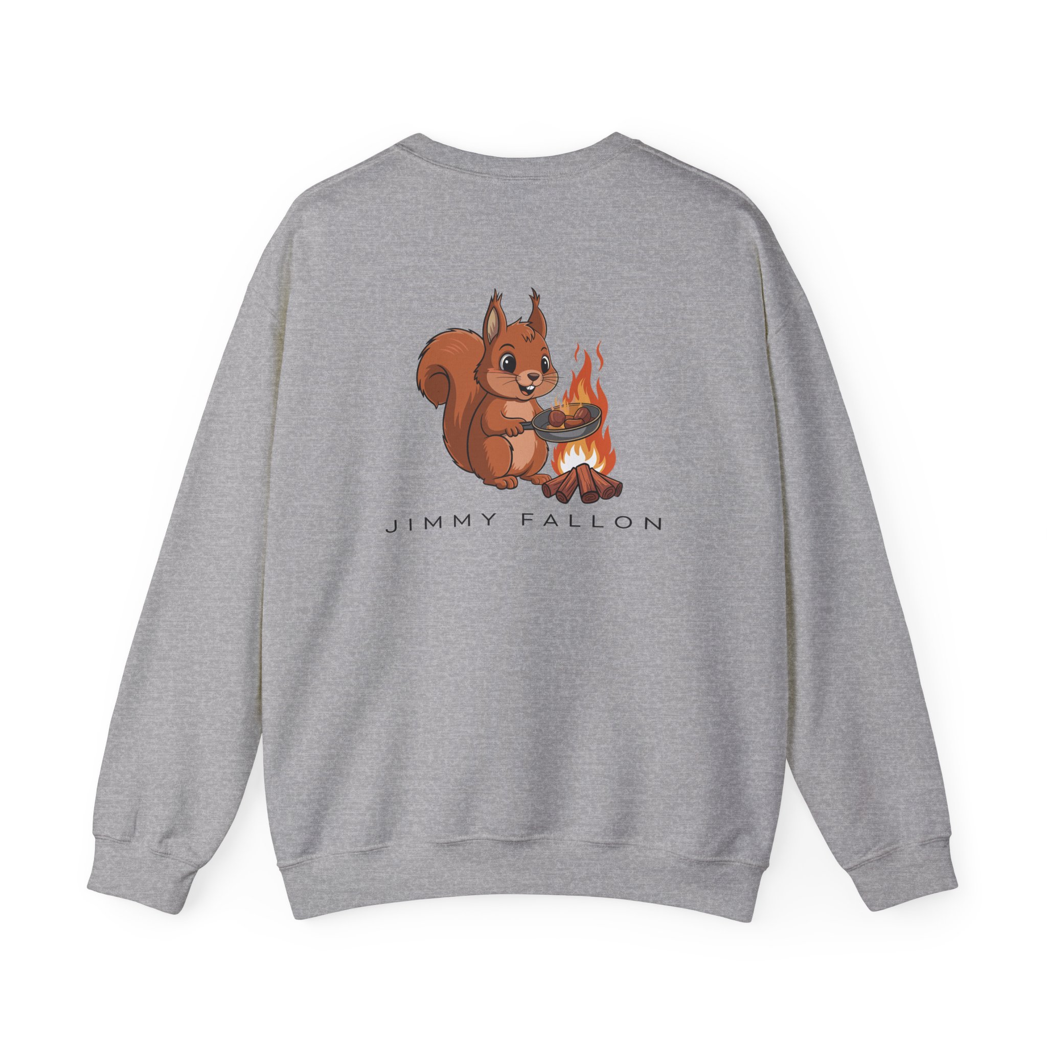 Jimmy Fallon Holiday Seasoning Unisex Heavy Blendâ„¢ Crewneck Sweatshirt