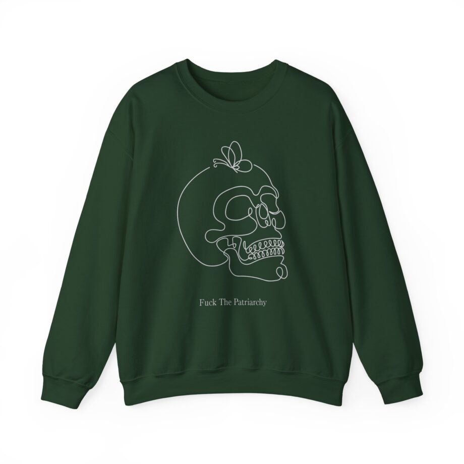 Qtcinderella Fuck the Patriarchy Unisex Heavy Blend™ Crewneck Sweatshirt