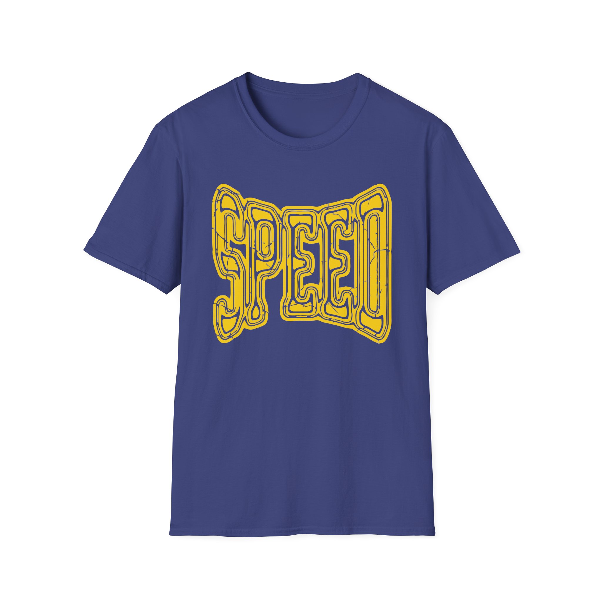 Ishowspeed Gold Logo Unisex Softstyle T-Shirt