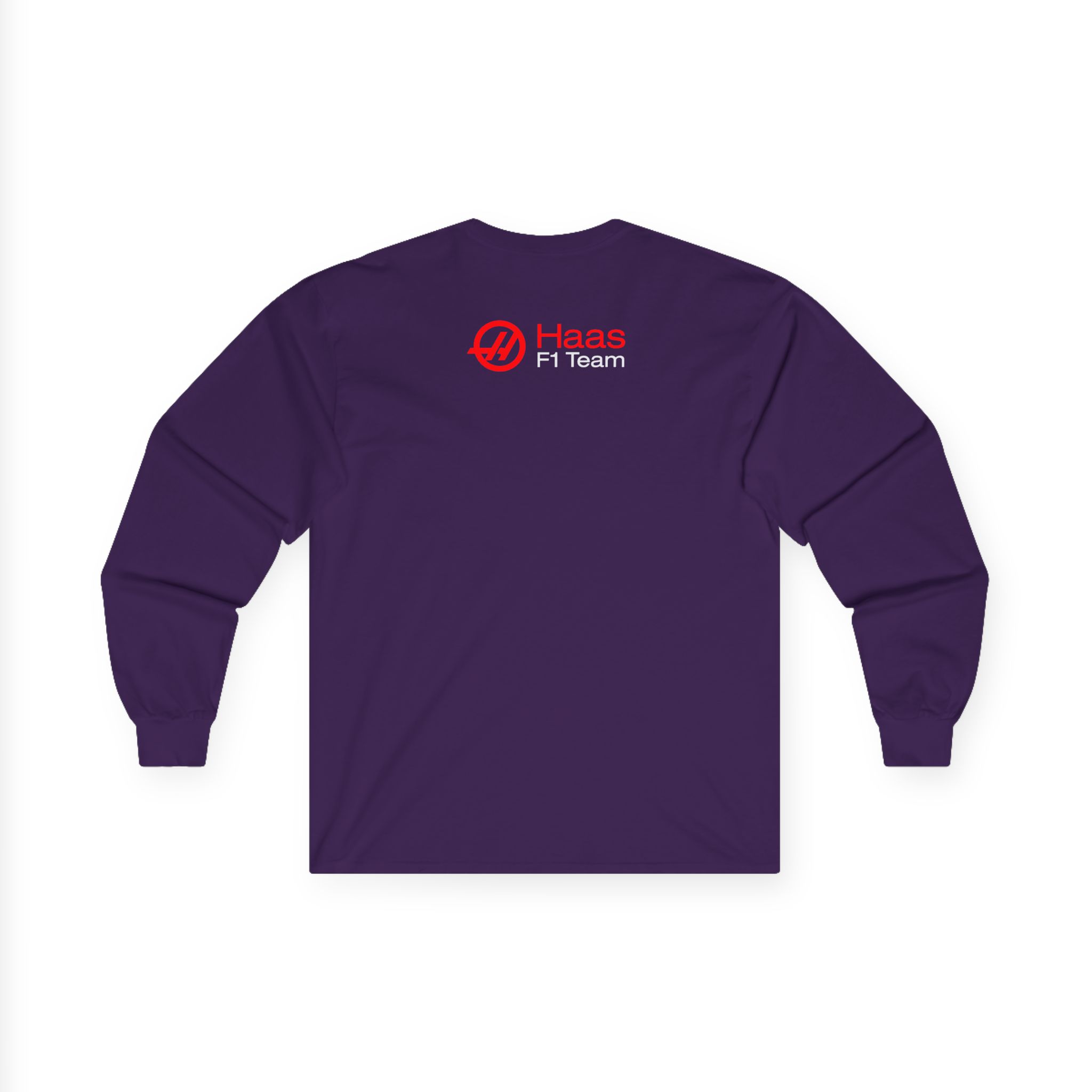 Haas F1 Foksmash-face Unisex Ultra Cotton Long Sleeve Tee