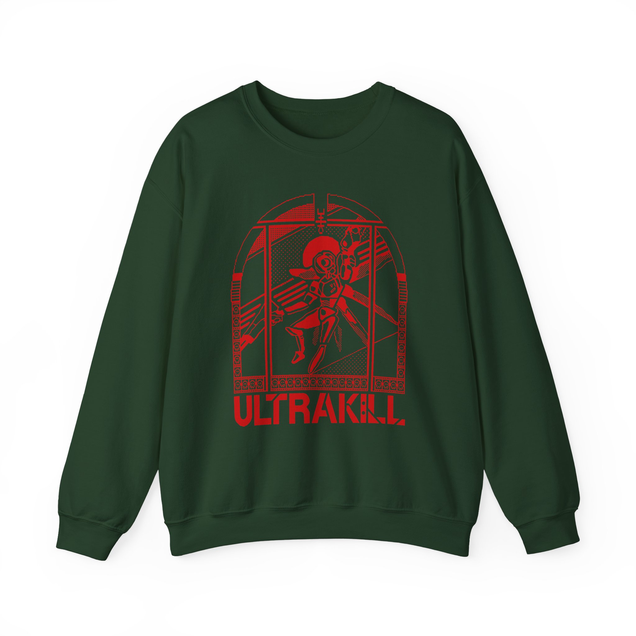 Ultrakill Ultrachurch Unisex Heavy Blendâ„¢ Crewneck Sweatshirt