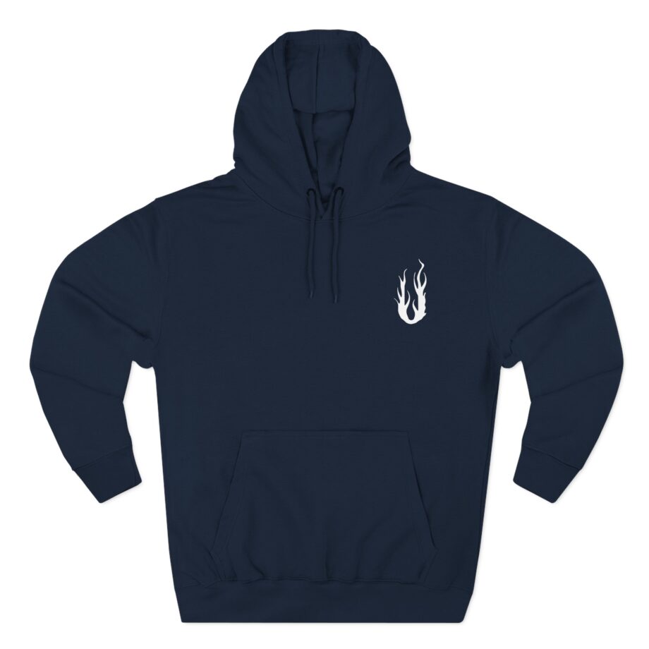 August Burns Red Burning Flowers Three-Panel Fleece Hoodie