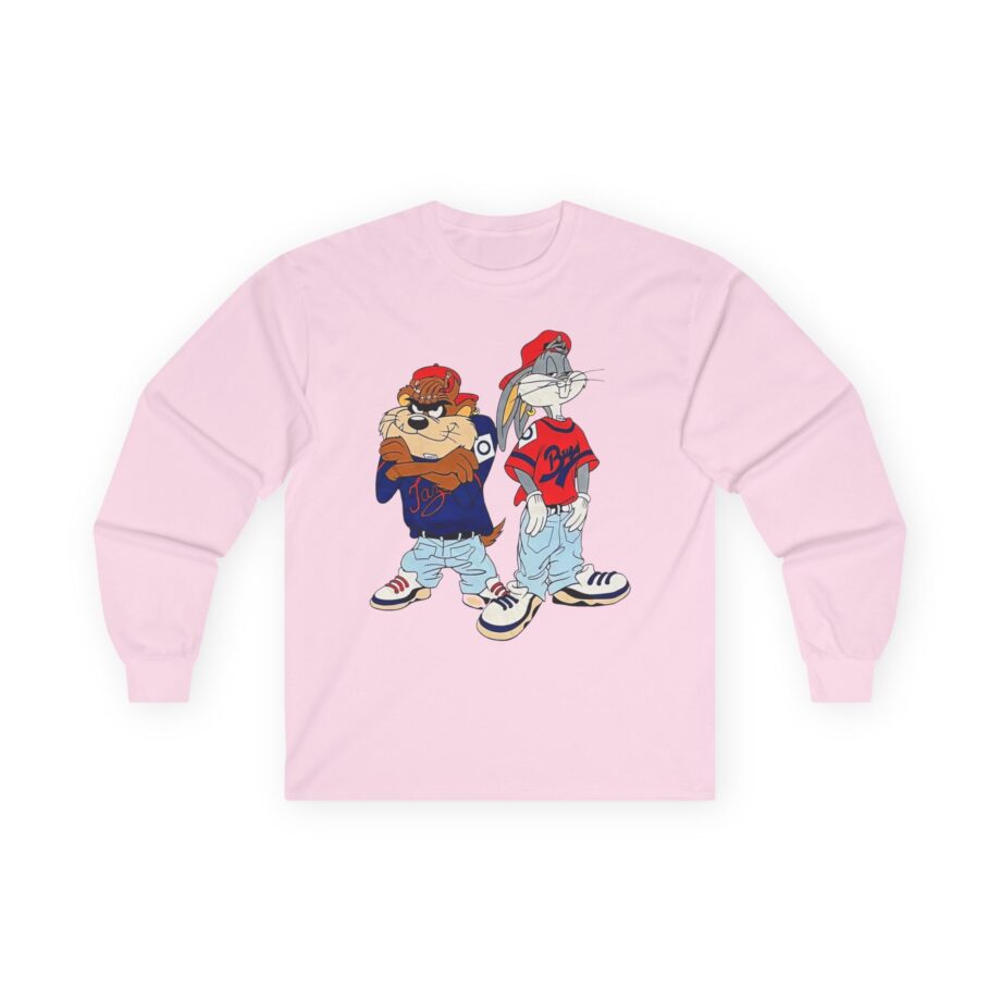 Vintage 90s Looney Tunes Bugs Taz Kris’s Kross Unisex Ultra Cotton Long Sleeve Tee