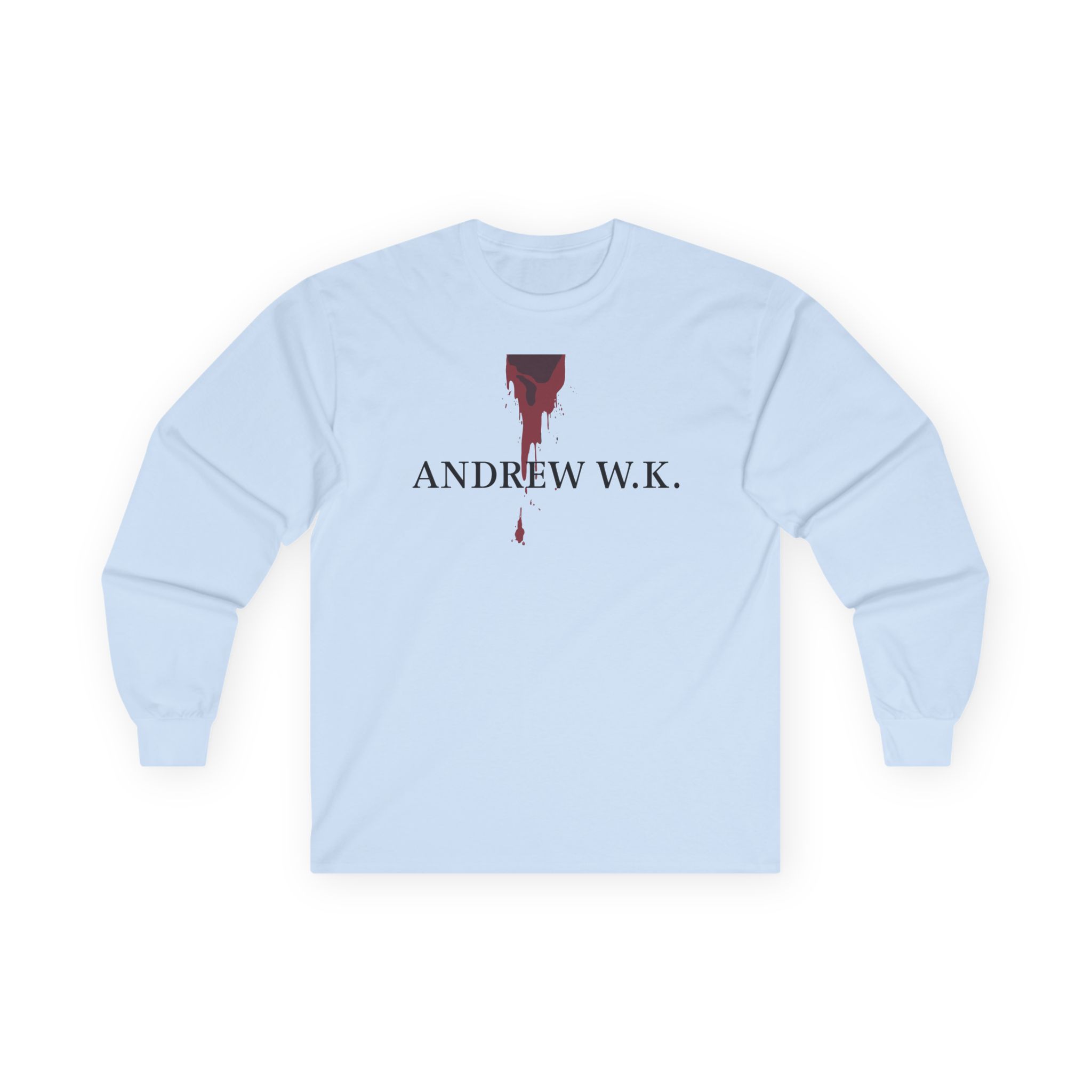 Andrew Wk I Get Wet Unisex Ultra Cotton Long Sleeve Tee