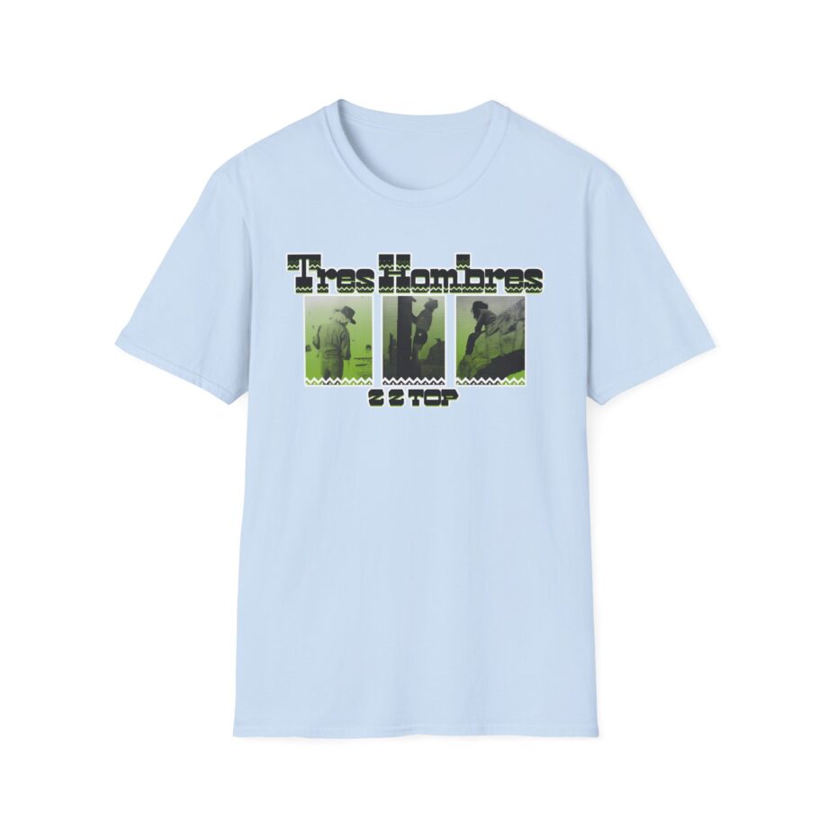 ZZ Top 3 Hombres Unisex Softstyle T-Shirt