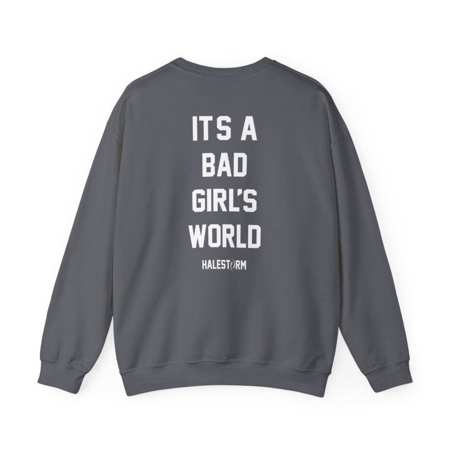Halestorm It's a Bad Girl's World Unisex Heavy Blend™ Crewneck Sweatshirt