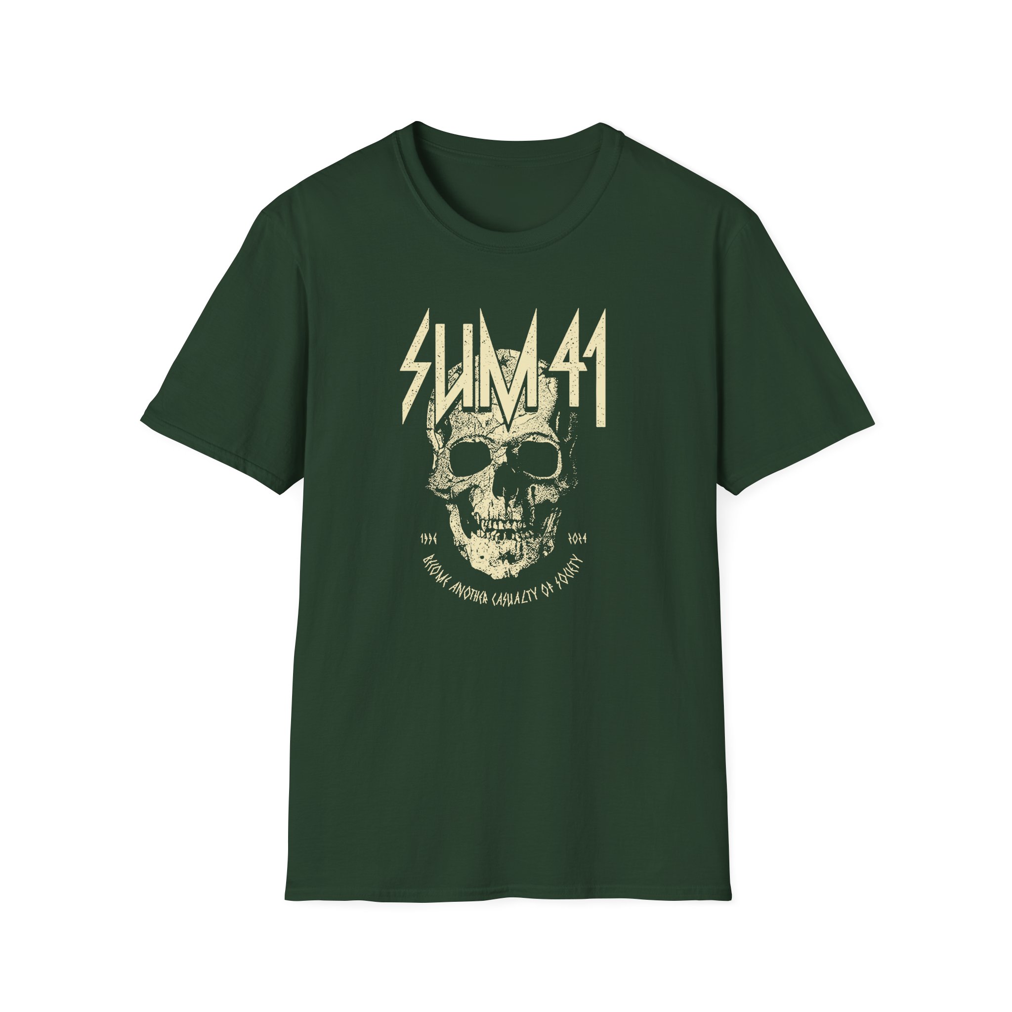 Sum 41 Become Another Casualty Unisex Softstyle T-Shirt