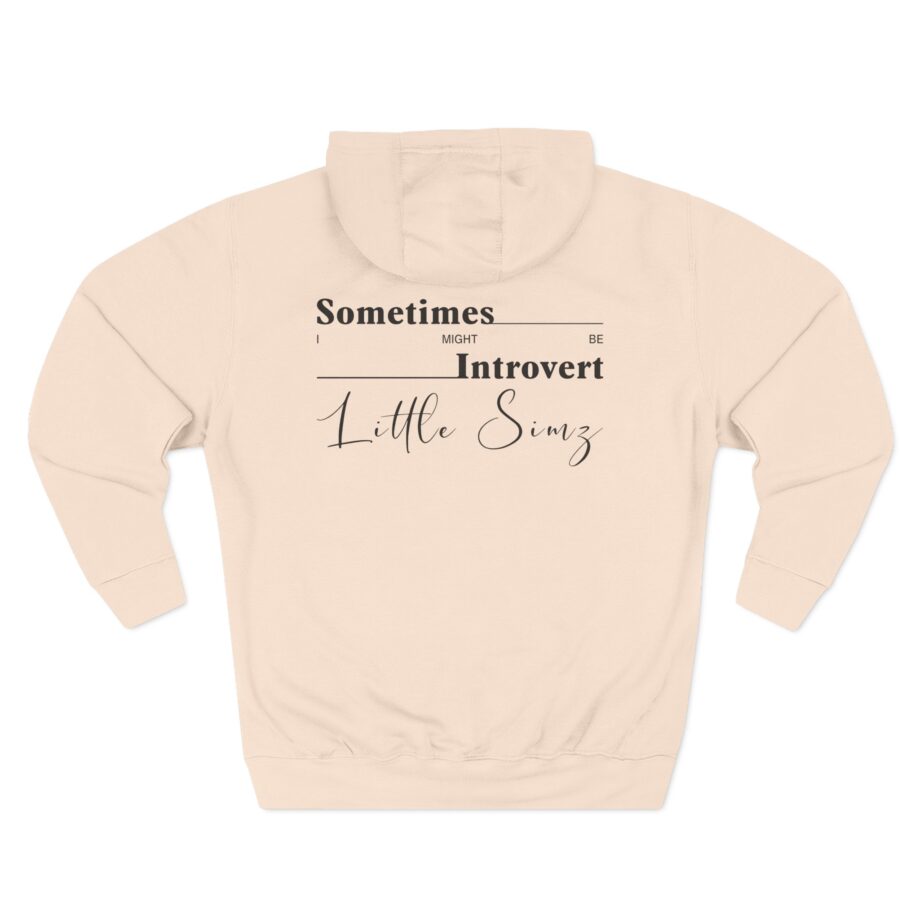 Little Simz Sometimes I Might Be Introvert Album Three-Panel Fleece Hoodie