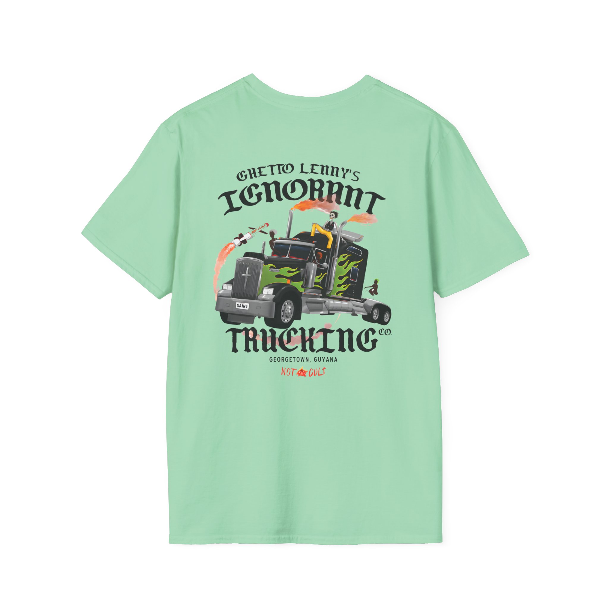 Saint Jhn Ghetto Lenny's Trucking Co. Unisex Softstyle T-Shirt