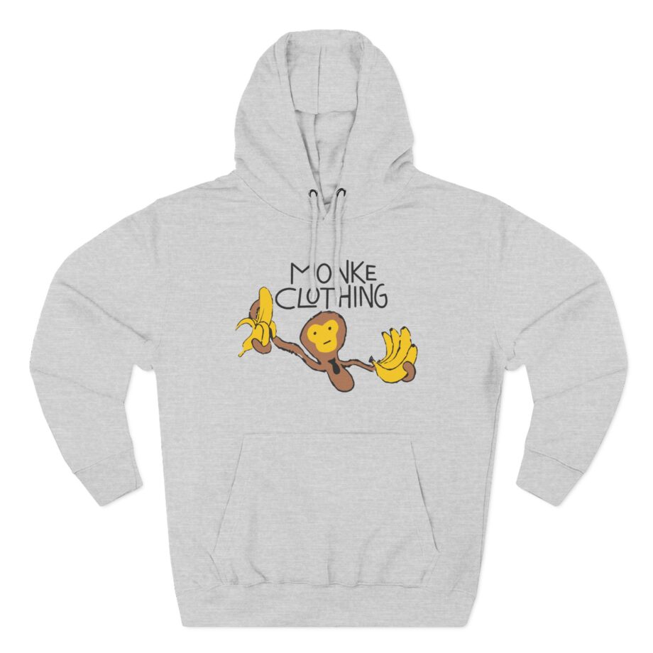 Spoonkid Basquiat Monke Three-Panel Fleece Hoodie