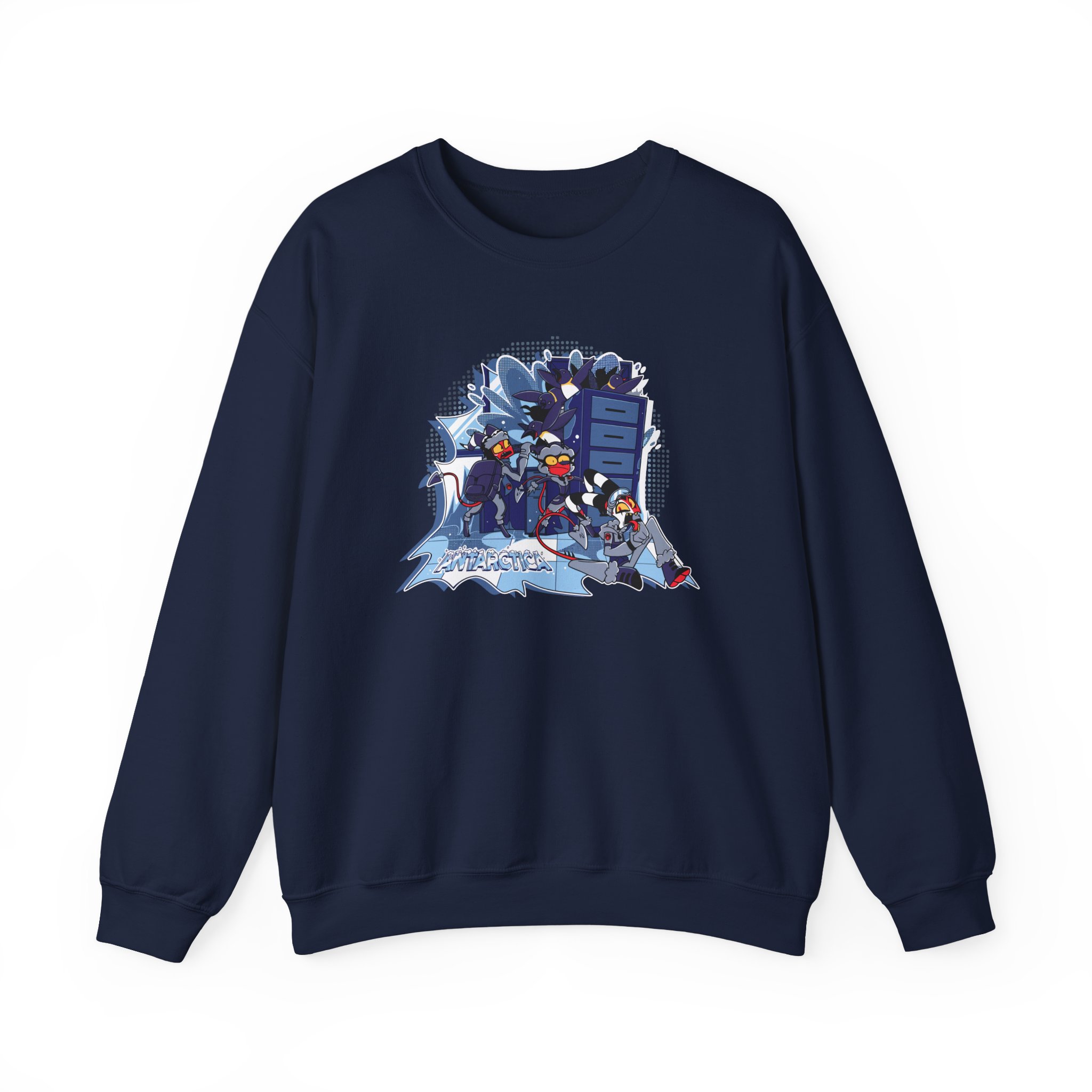 Vivziepop Antarctica Unisex Heavy Blendâ„¢ Crewneck Sweatshirt