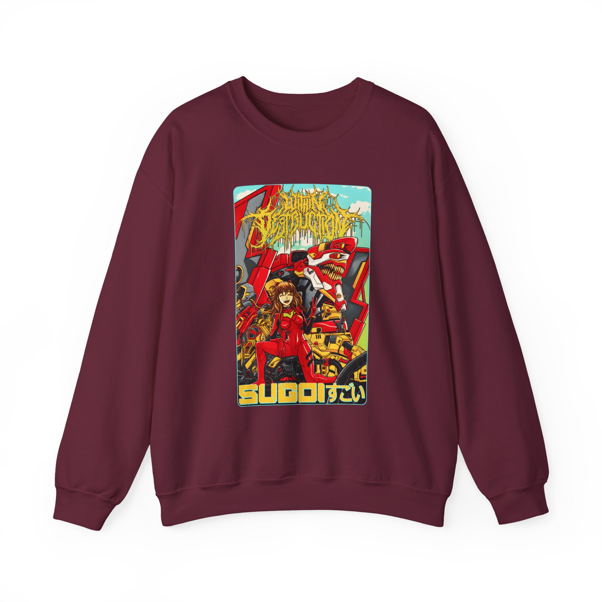 Within Destruction Asuka Unisex Heavy Blend Crewneck Sweatshirt