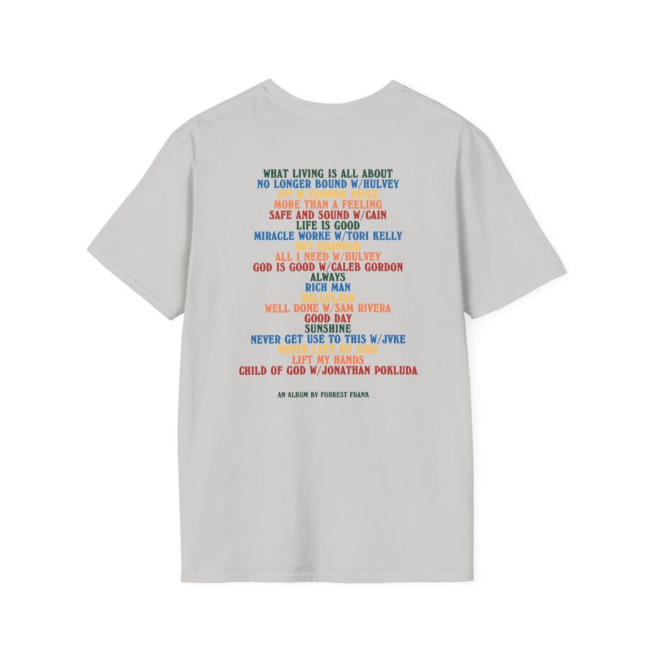 Forrest Frank Child of God Tracklist Unisex Softstyle T-Shirt