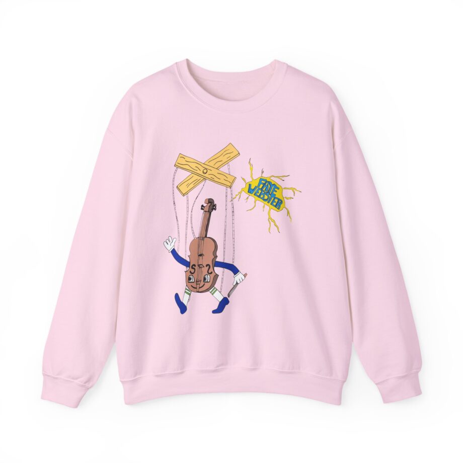 Faye Webster Felt Tip Unisex Heavy Blend™ Crewneck Sweatshirt