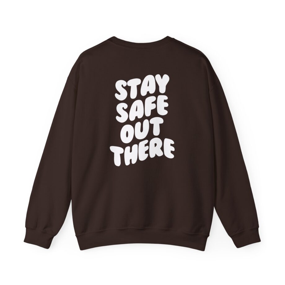 Kendall Rae Stay Safe Out There Unisex Heavy Blend™ Crewneck Sweatshirt