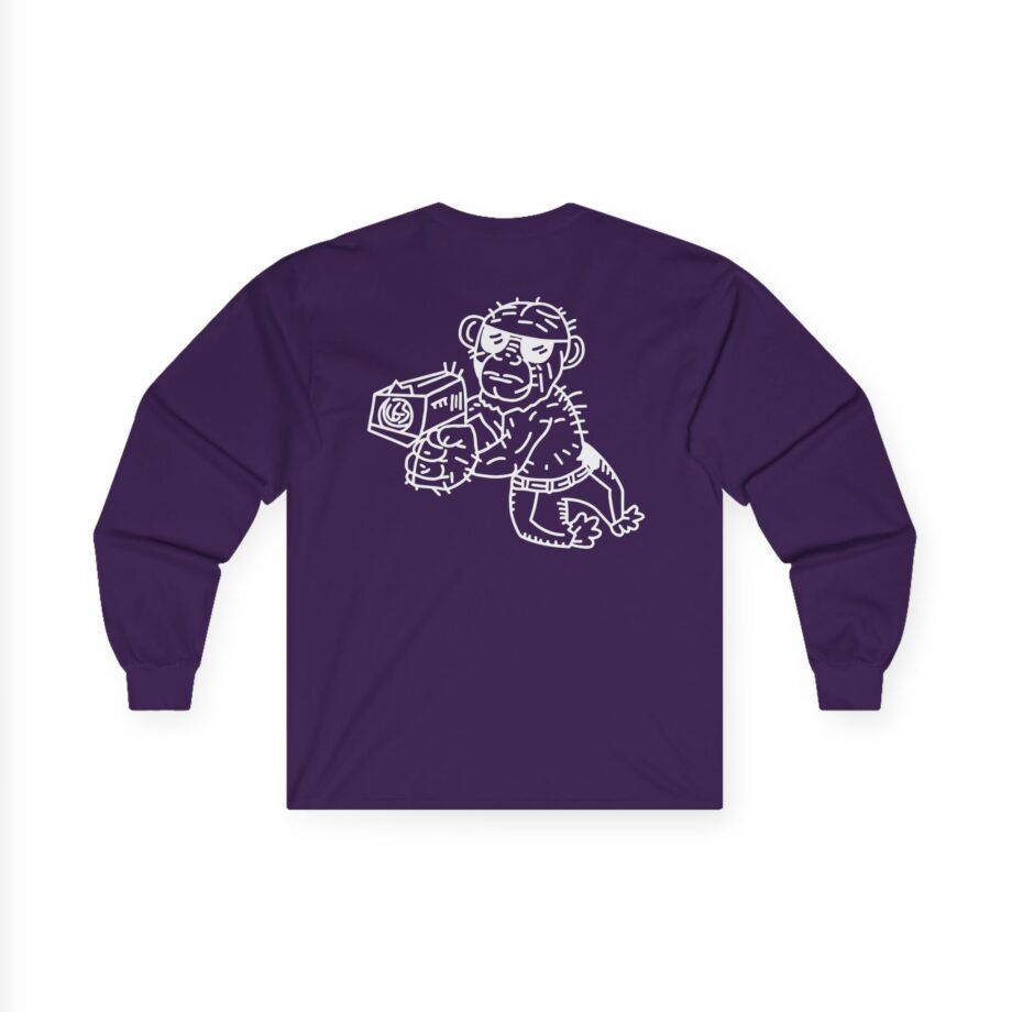 Spoonkid Detective Monke Unisex Ultra Cotton Long Sleeve Tee