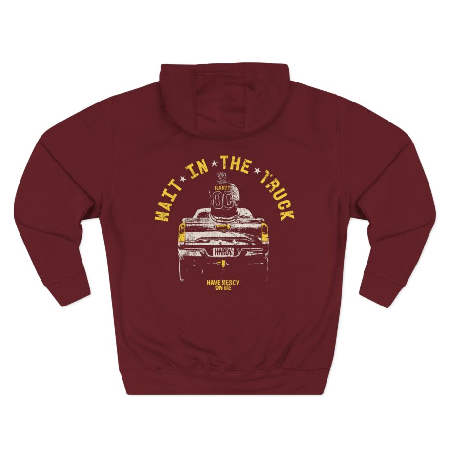 Hardy Wait in the Truck Three-Panel Fleece Hoodie