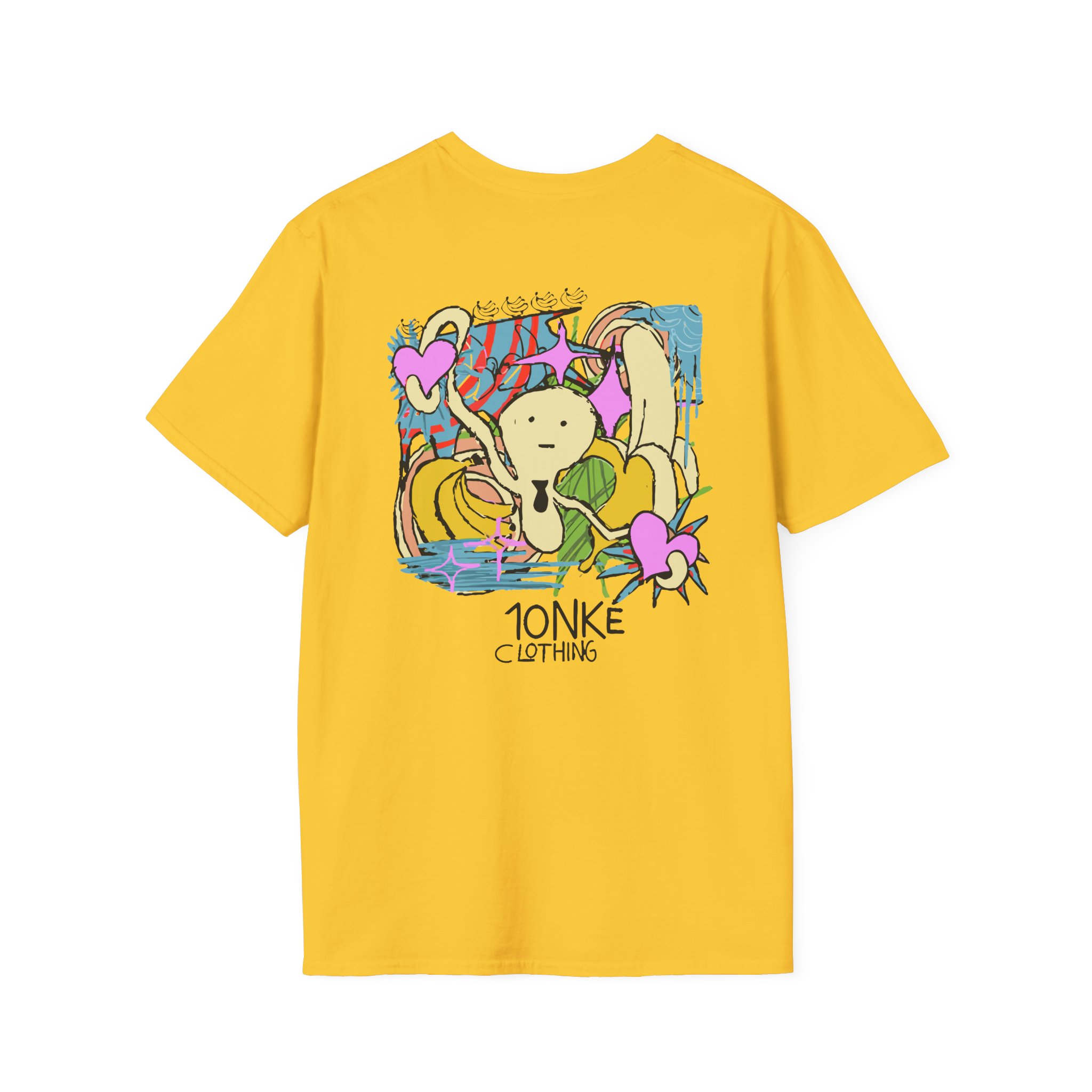 Spoonkid Basquiat Monke Unisex Softstyle T-Shirt