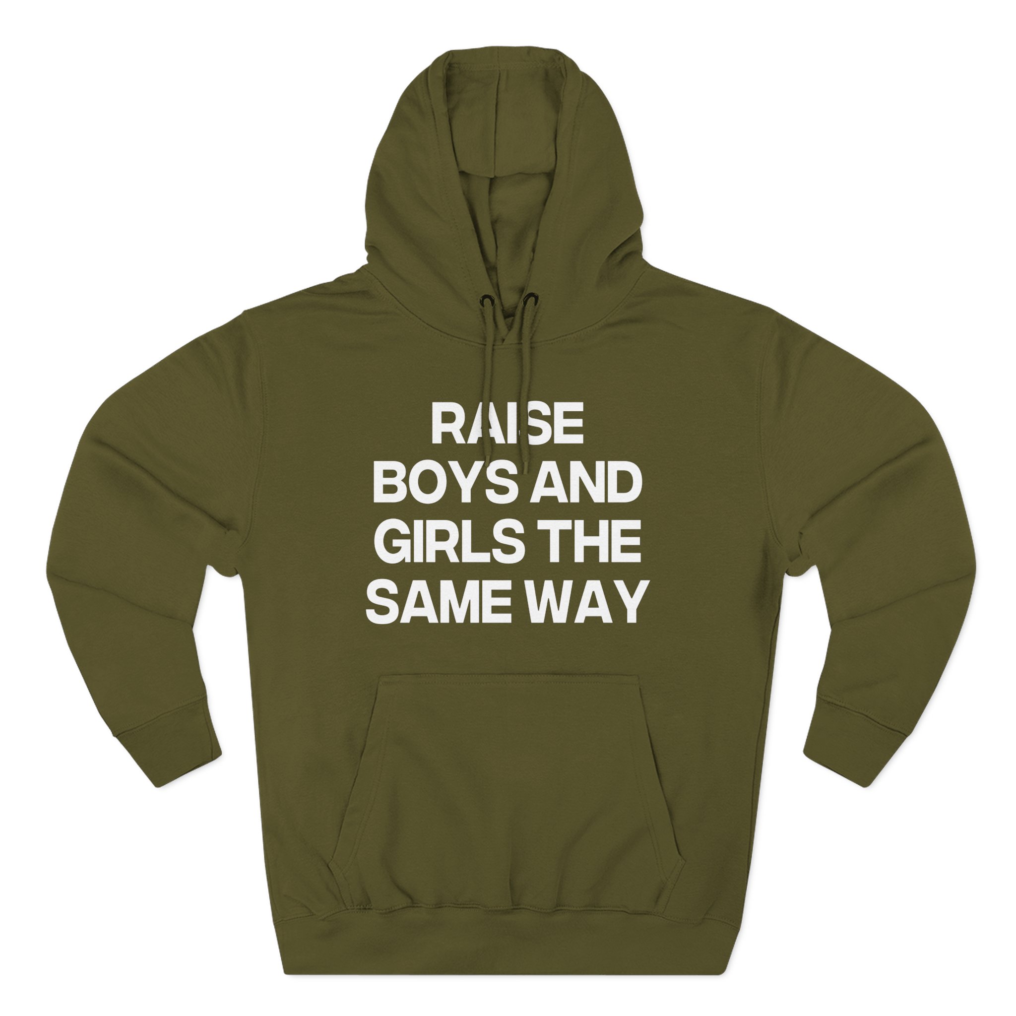 Jenny Holzer Raise the Same Way Three-Panel Fleece Hoodie