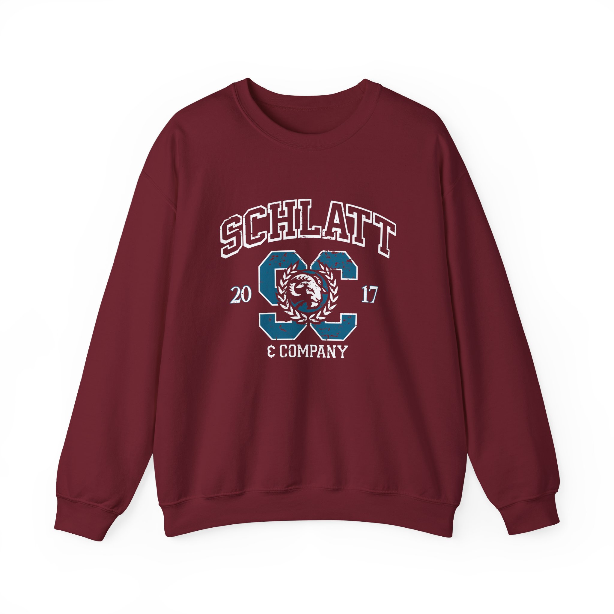 Jschlatt Schlatt & Co. Collegiate Unisex Heavy Blendâ„¢ Crewneck Sweatshirt
