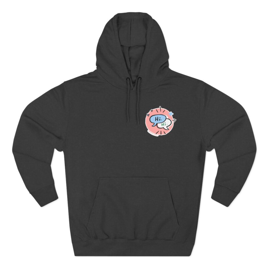 Heartstopper Love Story Three-Panel Fleece Hoodie