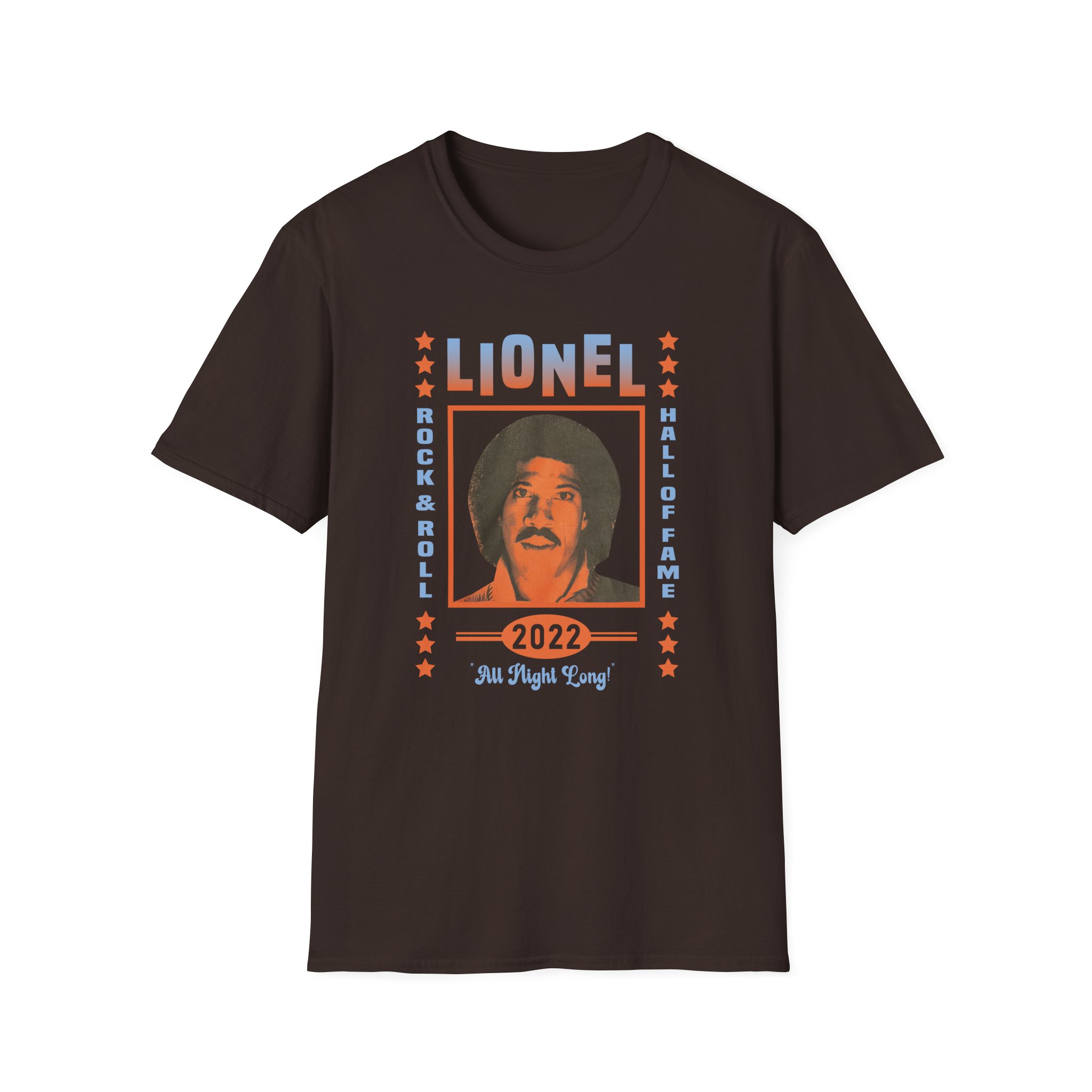Lionel Richie Rock and Roll Hall of Fame All Night Unisex Softstyle T-Shirt