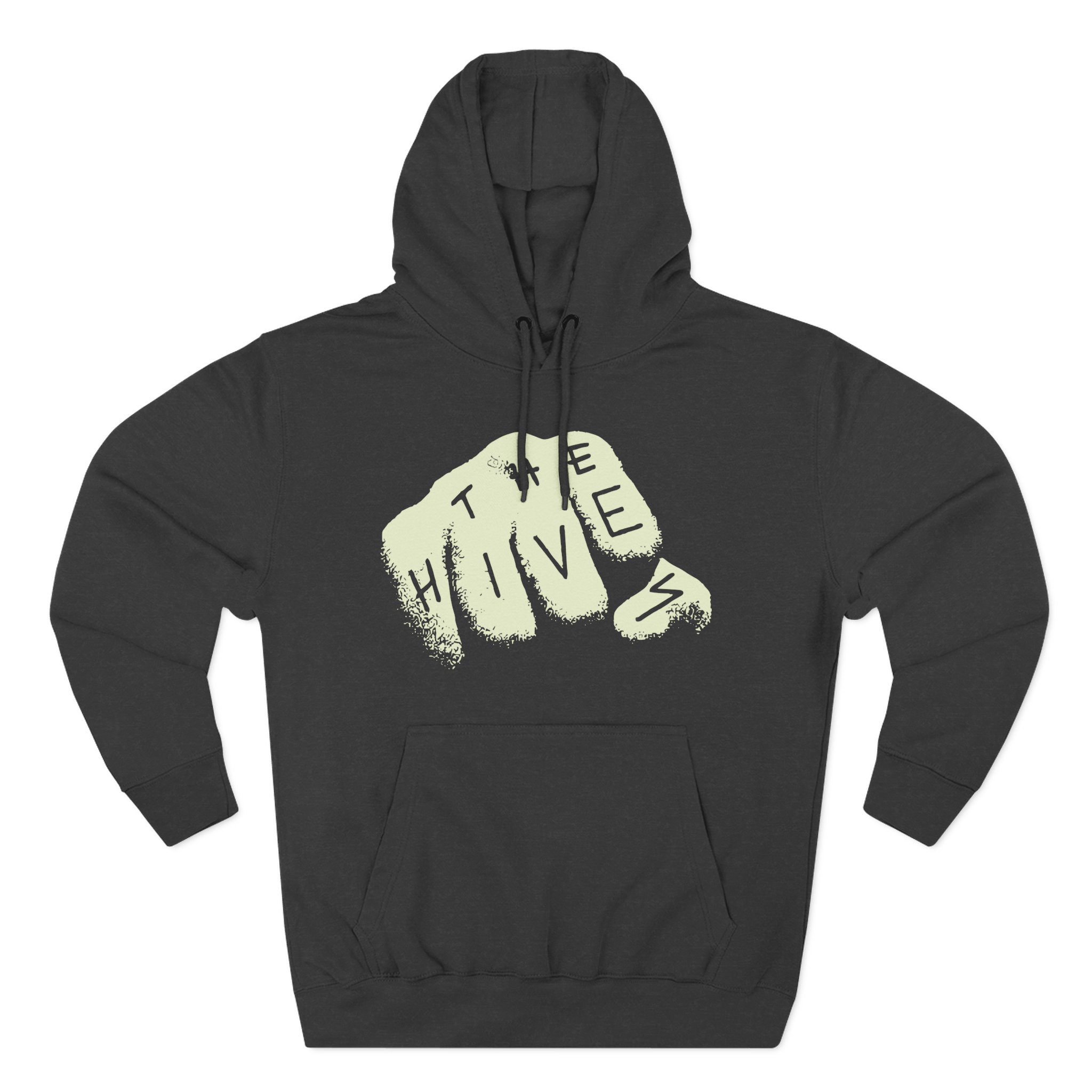 The Hives Fist Three-Panel Fleece Hoodie