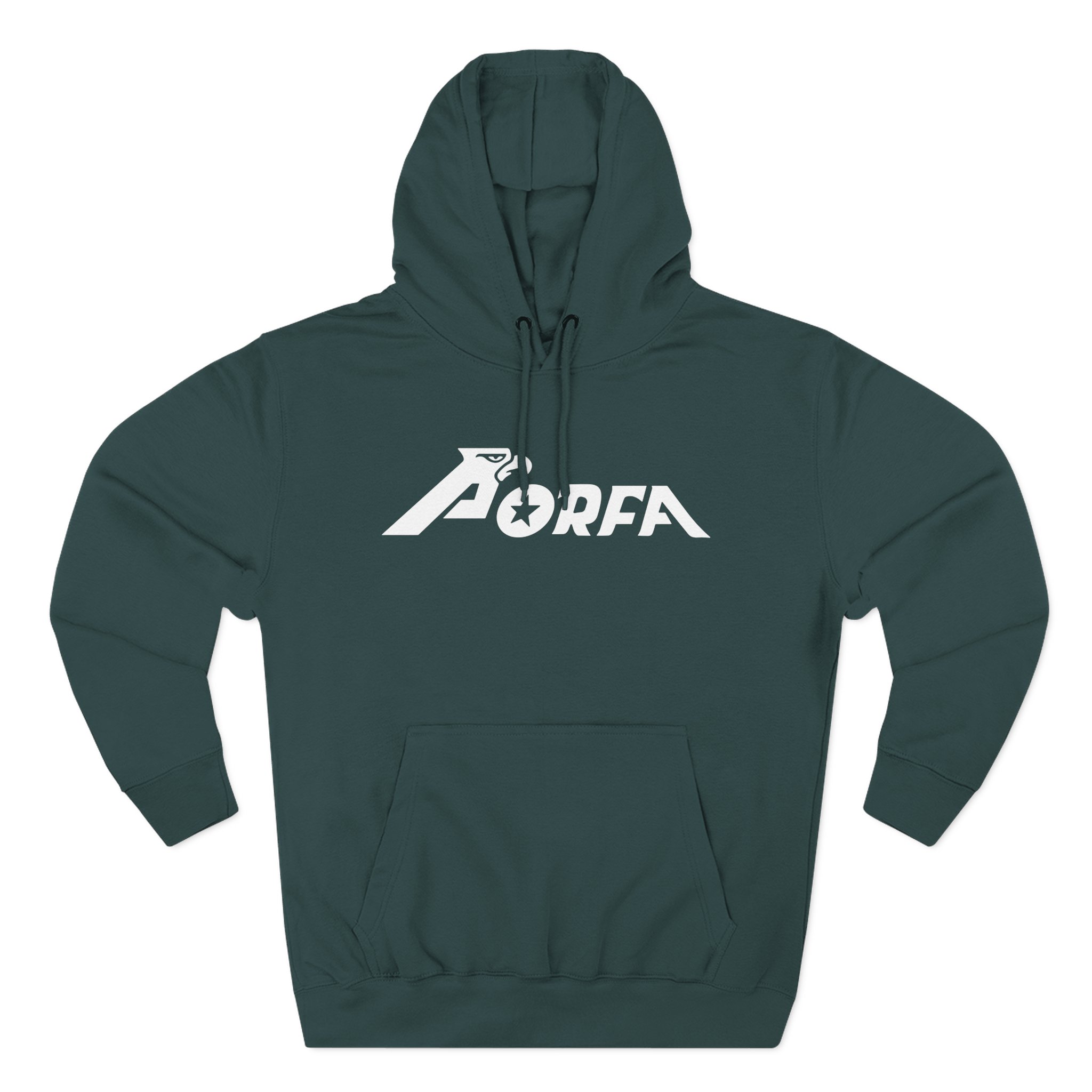 Porfa Three-Panel Fleece Hoodie