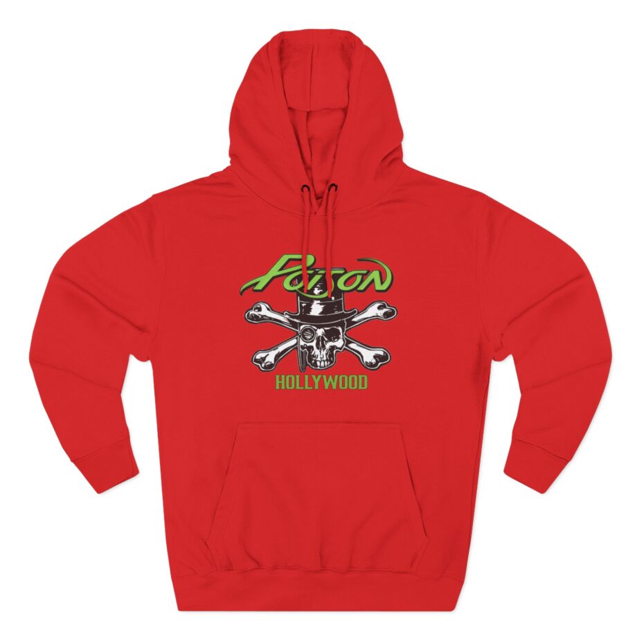 Poison Hollywood Three-Panel Fleece Hoodie