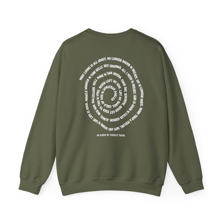 Forrest Frank Cog Spiral Unisex Heavy Blend™ Crewneck Sweatshirt