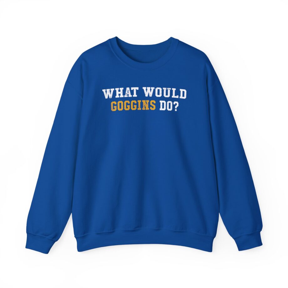 David Goggins  What Would Goggins Do Unisex Heavy Blend™ Crewneck Sweatshirt