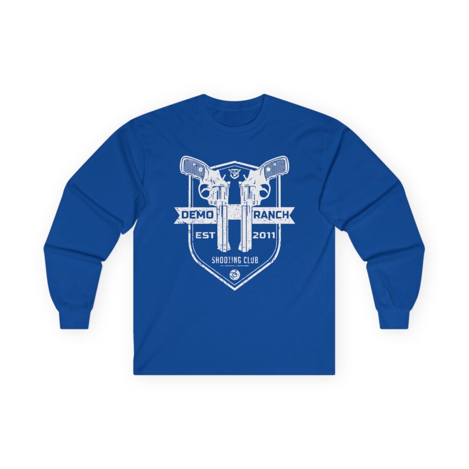 Demo Ranch Shooting Club Pocket Unisex Ultra Cotton Long Sleeve Tee