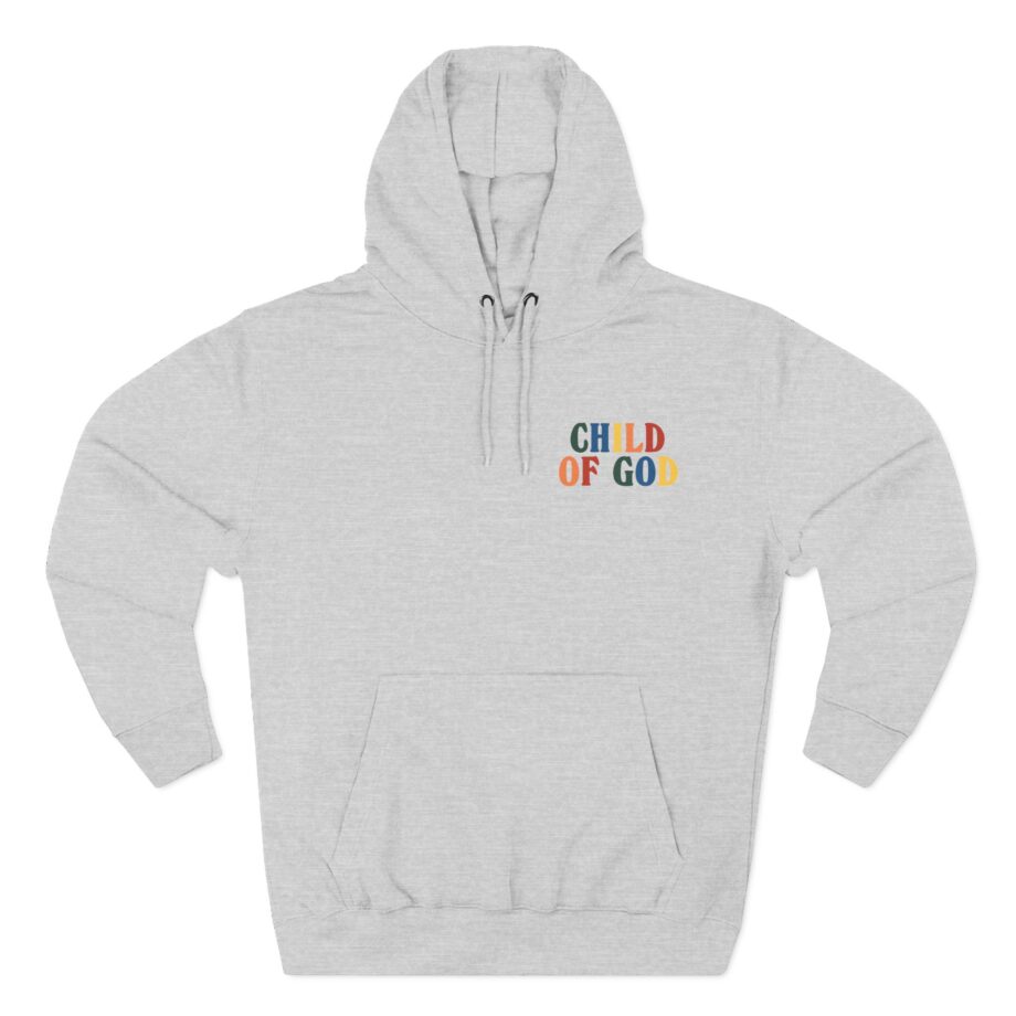 Forrest Frank Child of God Tracklist Three-Panel Fleece Hoodie