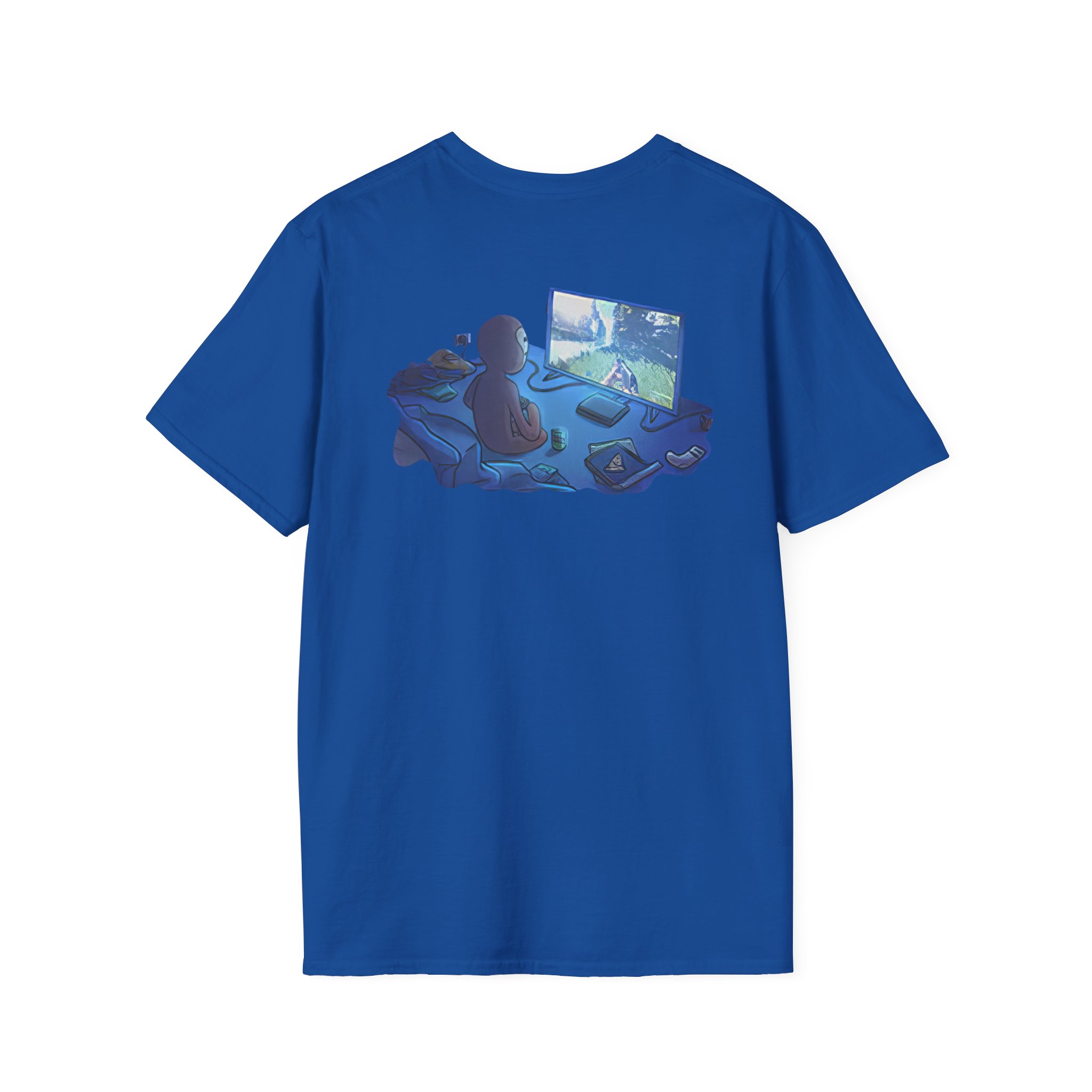 Spoonkid  Rust Monke Unisex Softstyle T-Shirt