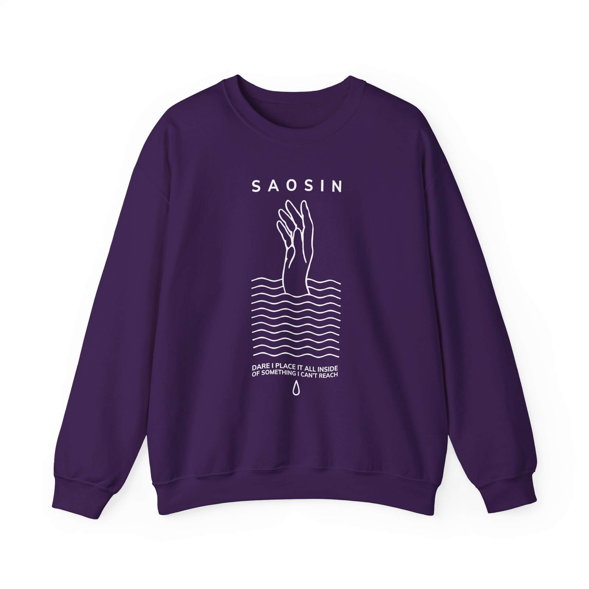 Saosin Illusion & Control Lyric Unisex Heavy Blendâ„¢ Crewneck Sweatshirt