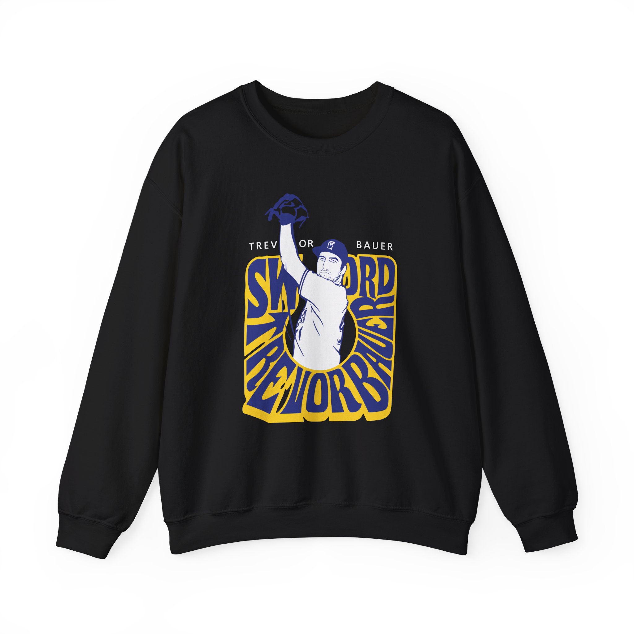 Trevor Bauer Unisex Heavy Blendâ„¢ Crewneck Sweatshirt