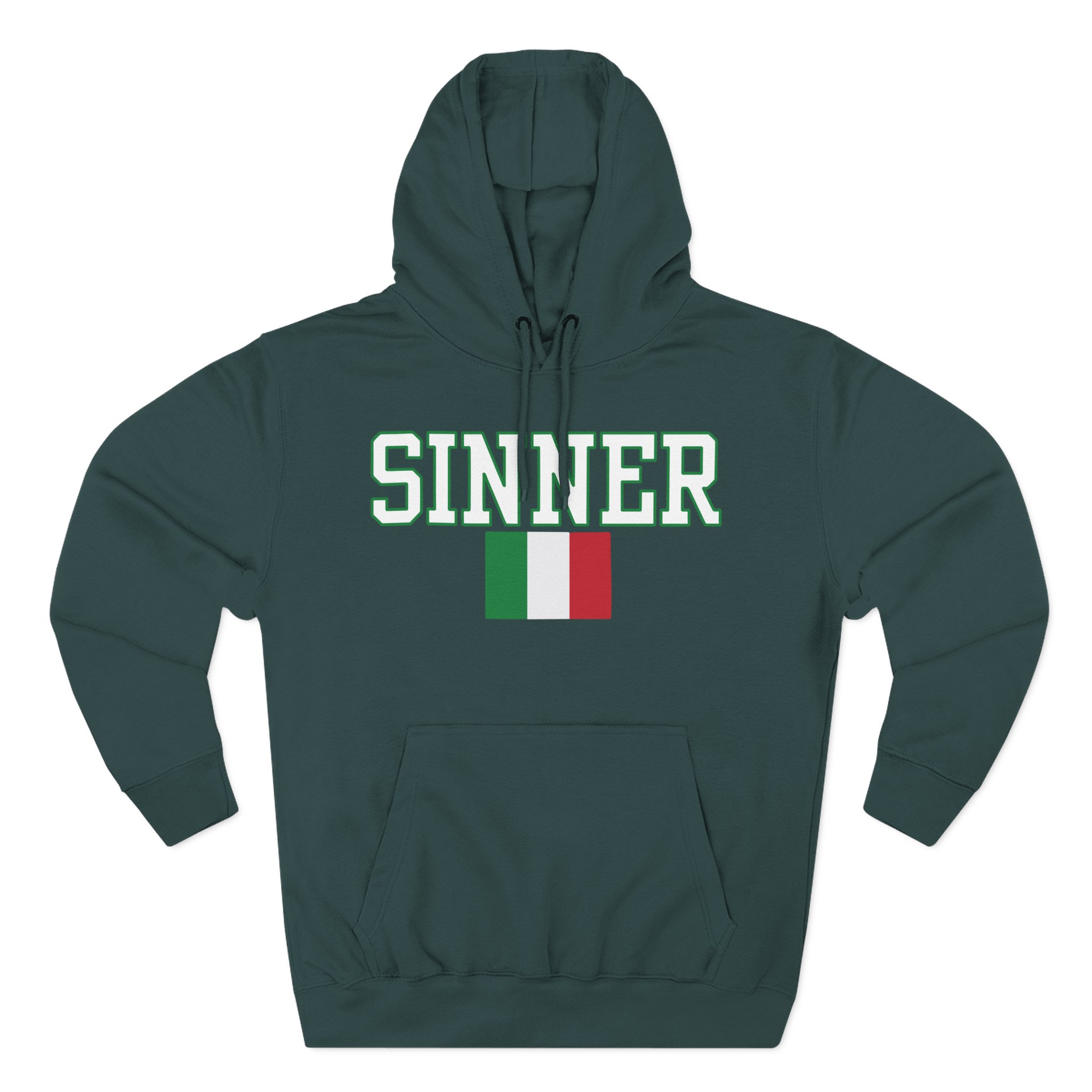 Jannik Sinner Three-Panel Fleece Hoodie