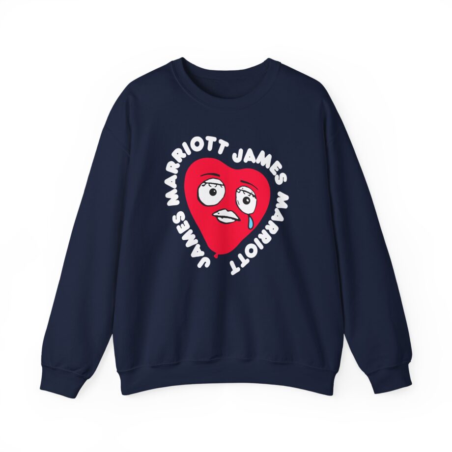 James Marriott Are We There Yet Heart Unisex Heavy Blend™ Crewneck Sweatshirt