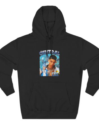 Central Cee Bootleg Rap Music Fan Graphic Three-Panel Fleece Hoodie