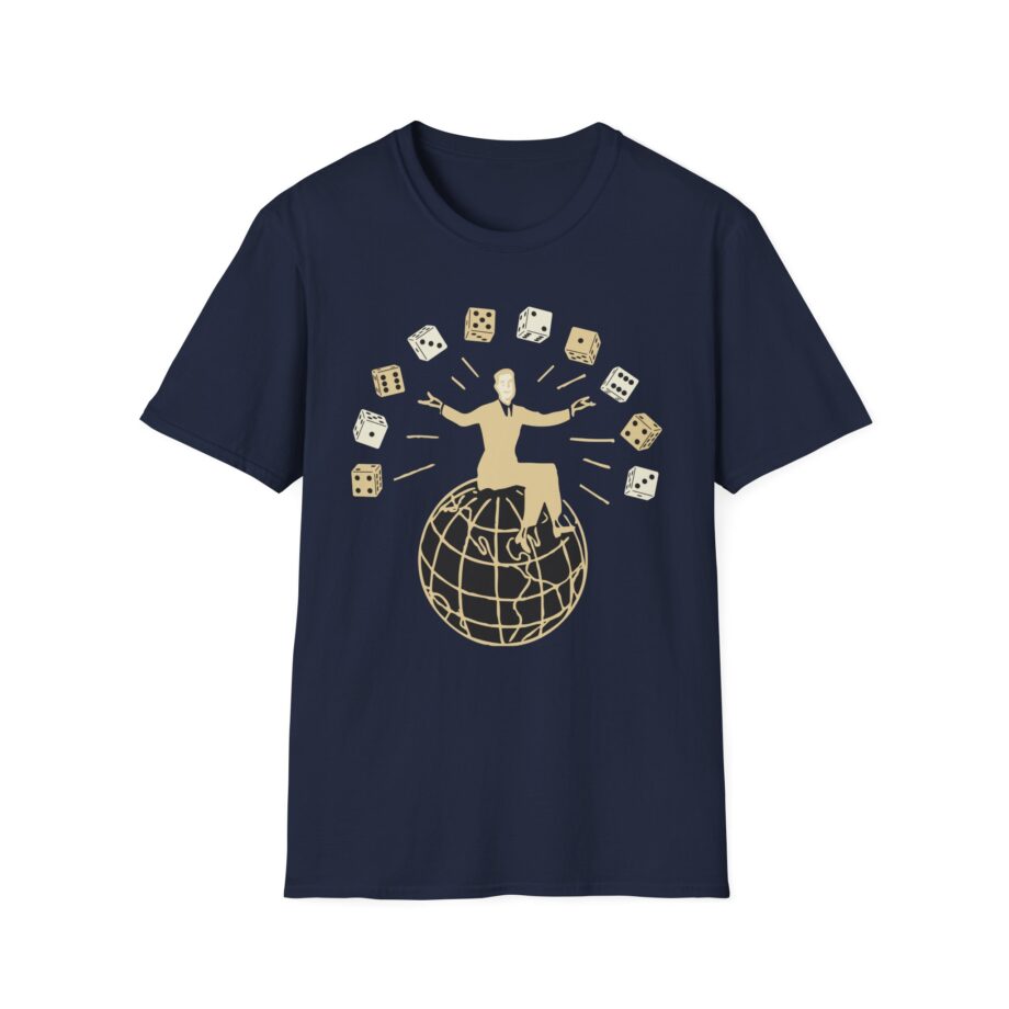 Set Your Goals Dice Unisex Softstyle T-Shirt