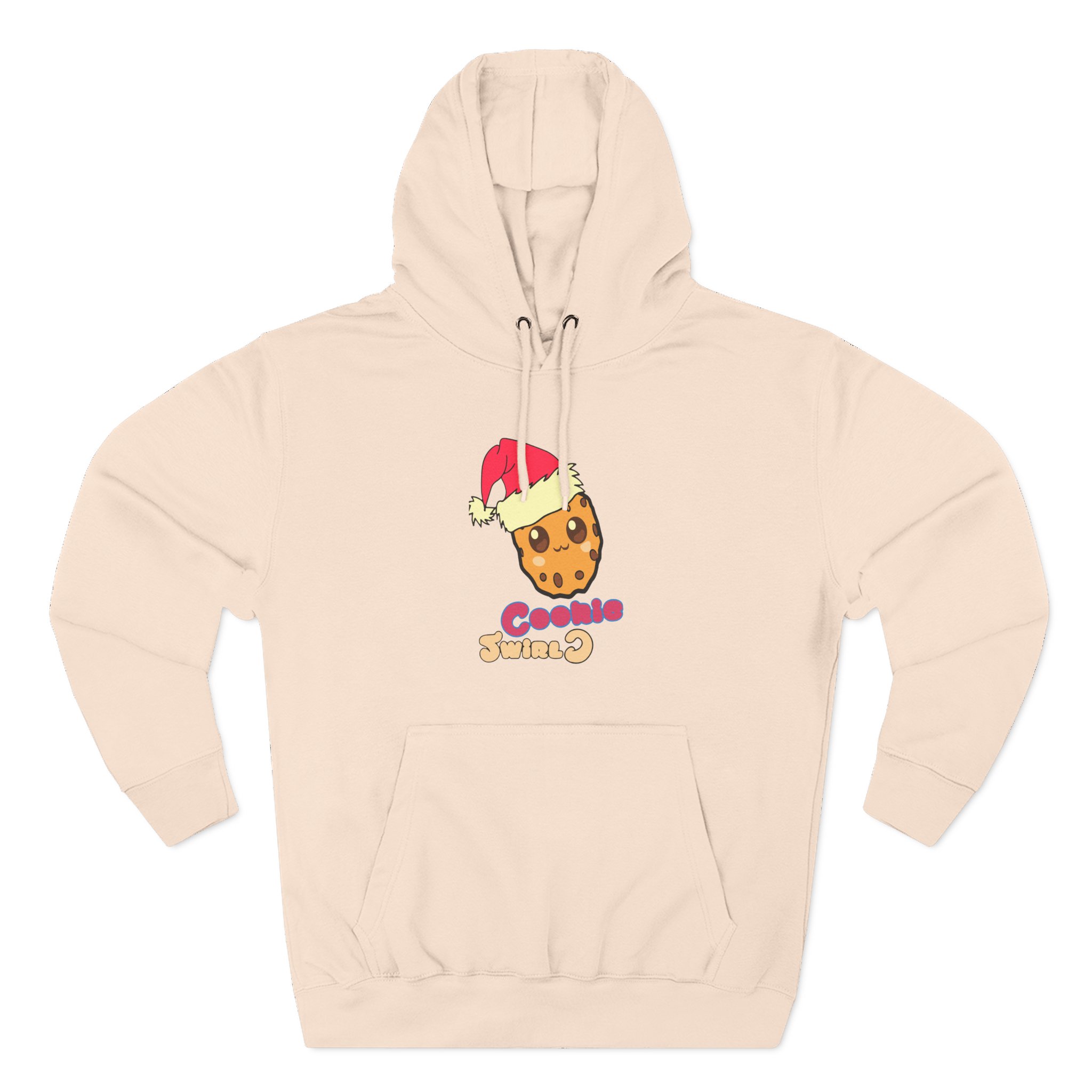 Cookieswirlc Three-Panel Fleece Hoodie