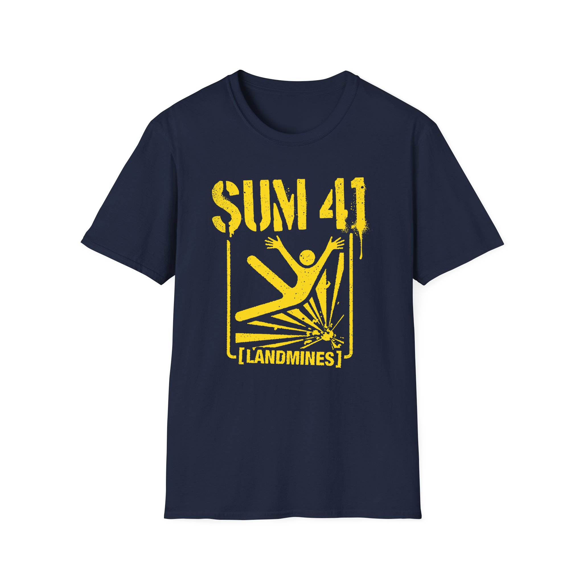 Sum 41 Landmines Unisex Softstyle T-Shirt