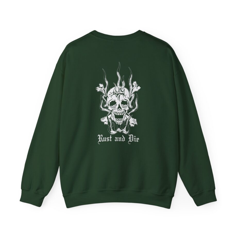 Kublai Khan - Rust and Die Unisex Heavy Blend™ Crewneck Sweatshirt
