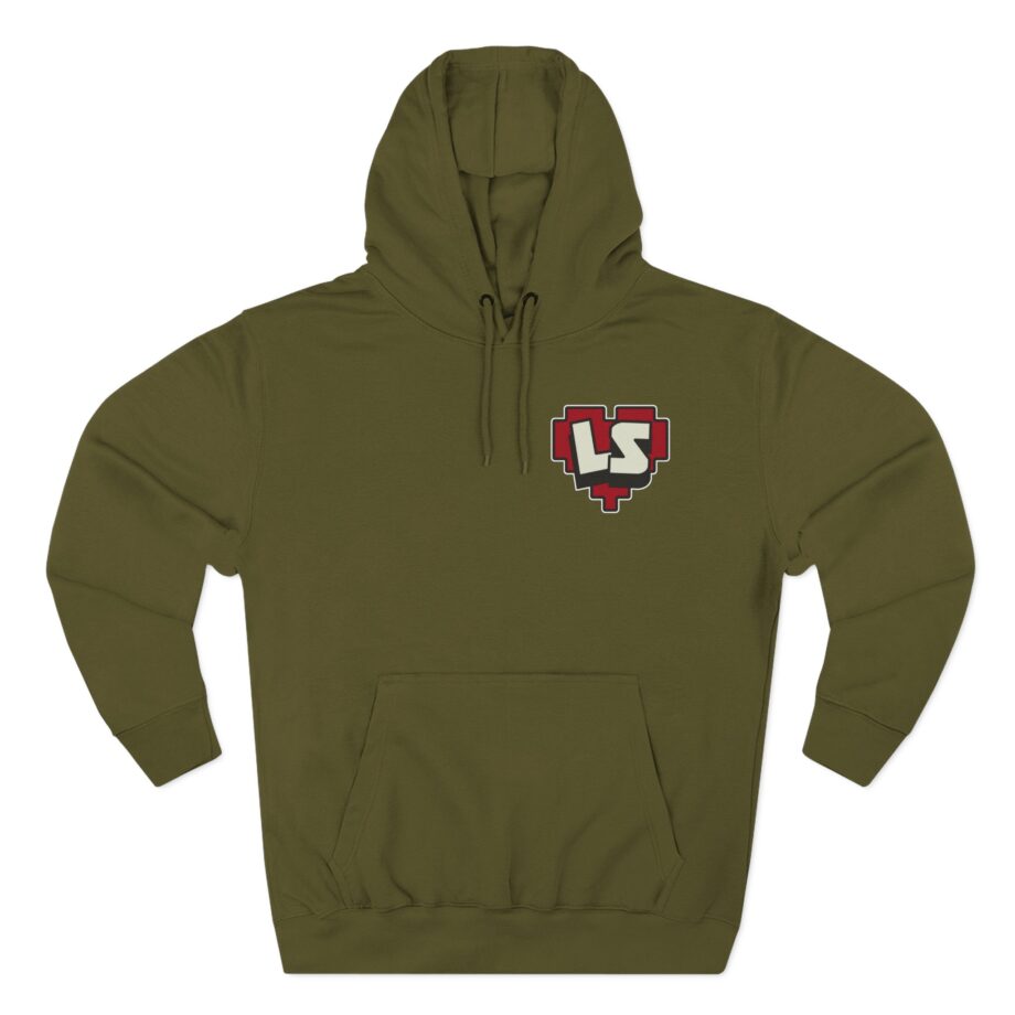 Clownpierce Lifesteal Three-Panel Fleece Hoodie