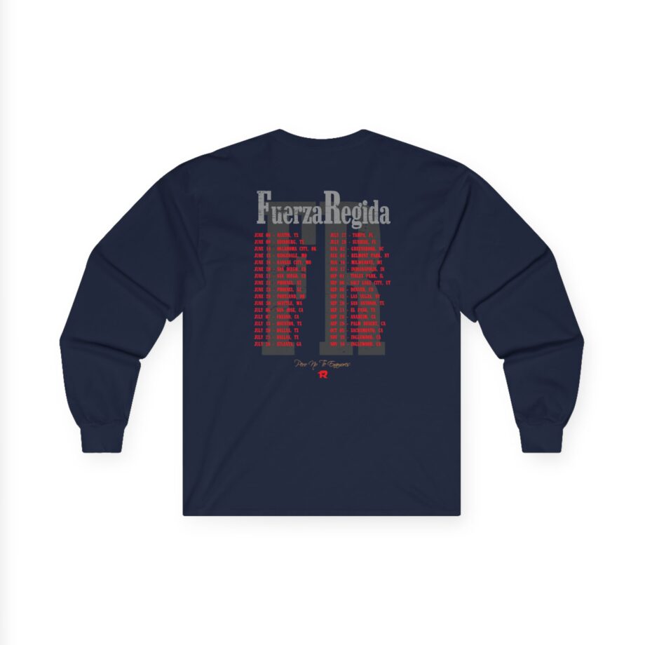 Fuerza Regida Band Tour Dates Unisex Ultra Cotton Long Sleeve Tee