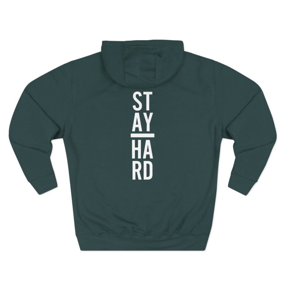 David Goggins  Stay Hard Three-Panel Fleece Hoodie