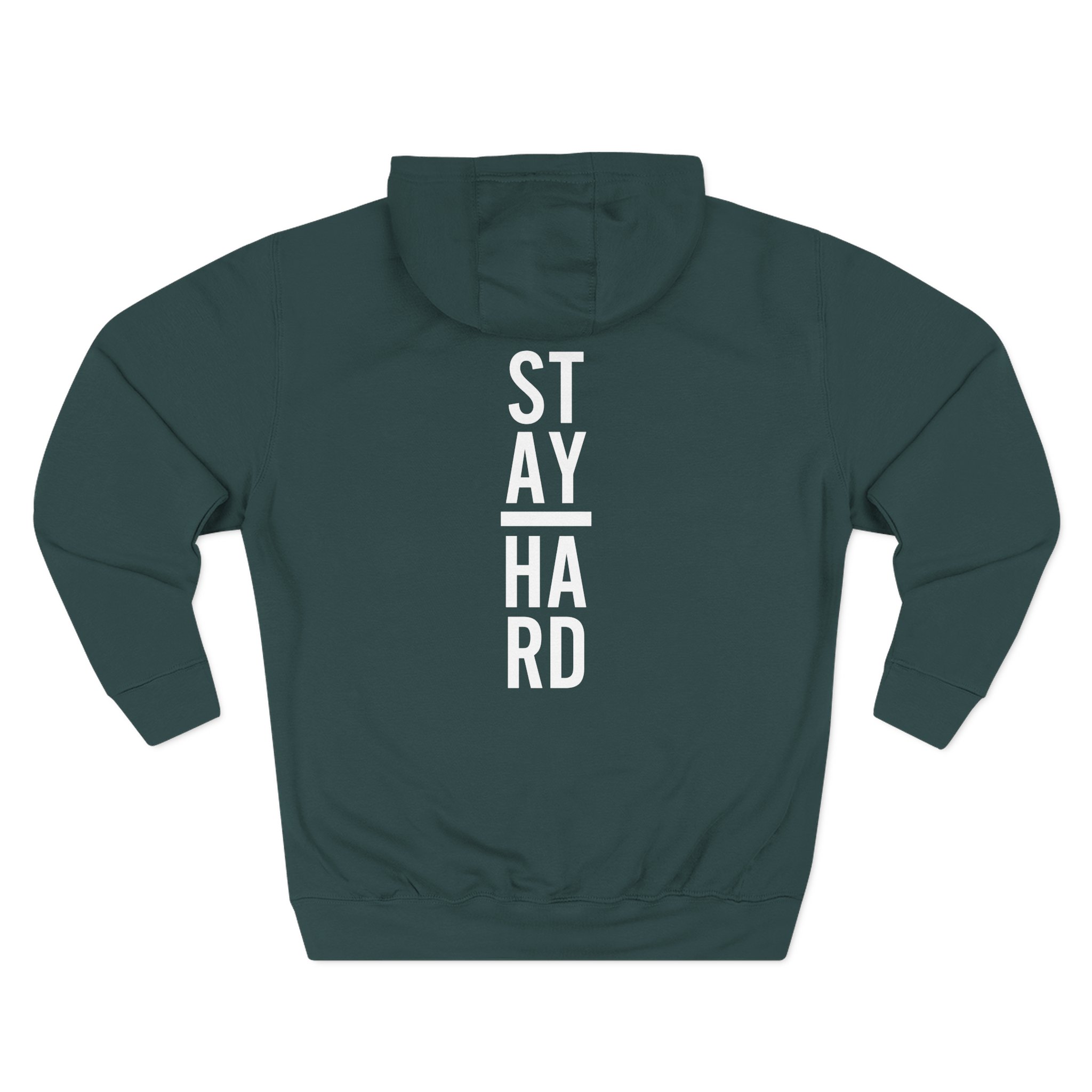 David Goggins  Stay Hard Three-Panel Fleece Hoodie