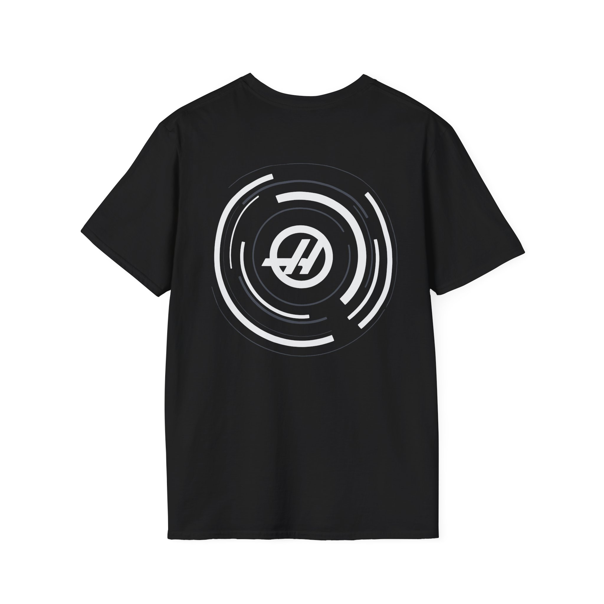 Haas F1 Dynamic Roundel Unisex Softstyle T-Shirt
