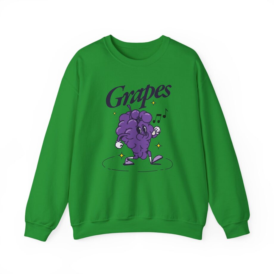 James Marriott Grapes Natural Unisex Heavy Blend™ Crewneck Sweatshirt